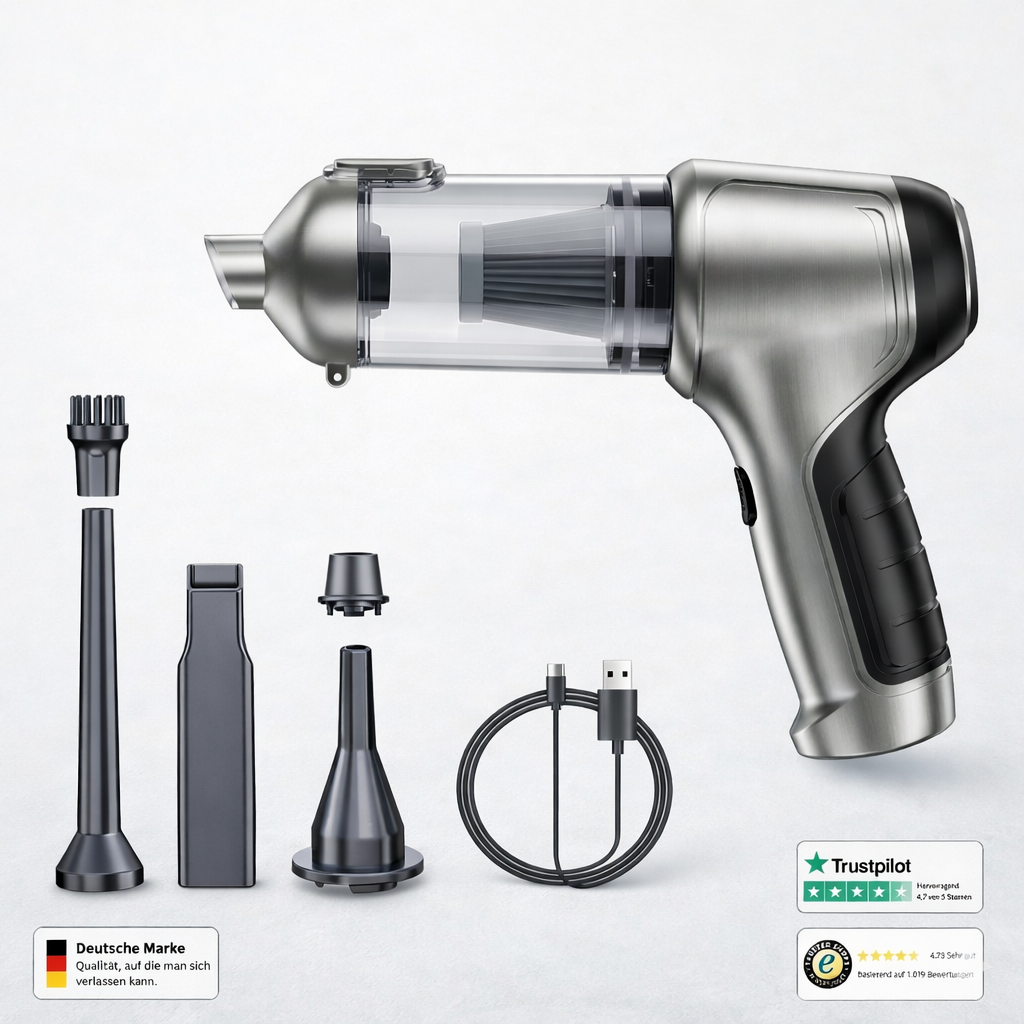 Dripl TurboFlow Pro Handstofzuiger 6-in-1