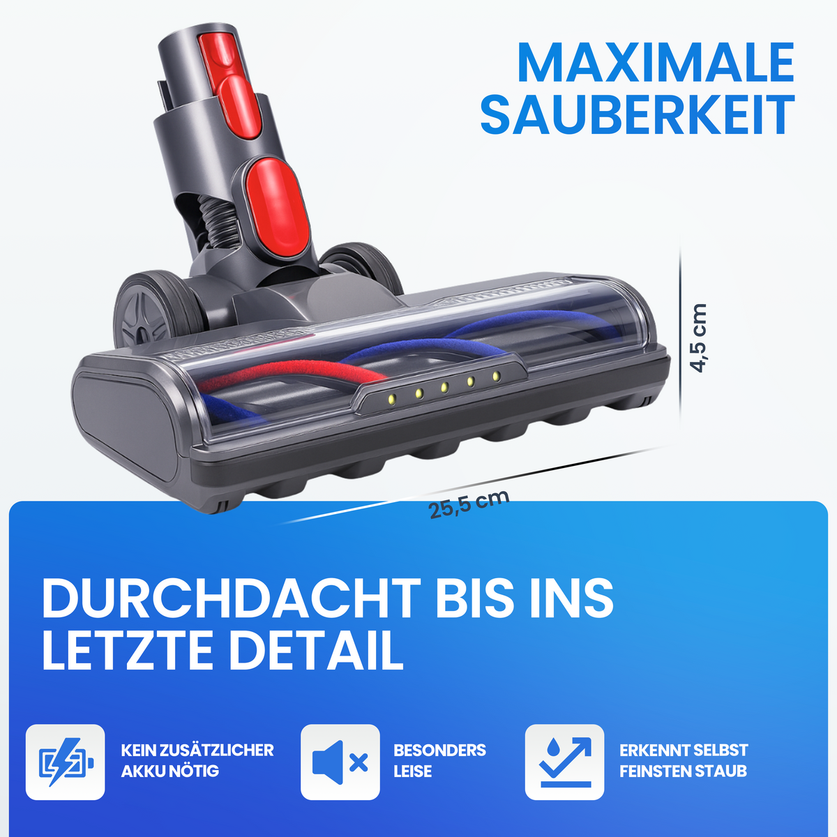 Dripl Vision LED Aufsatz passend für Dyson