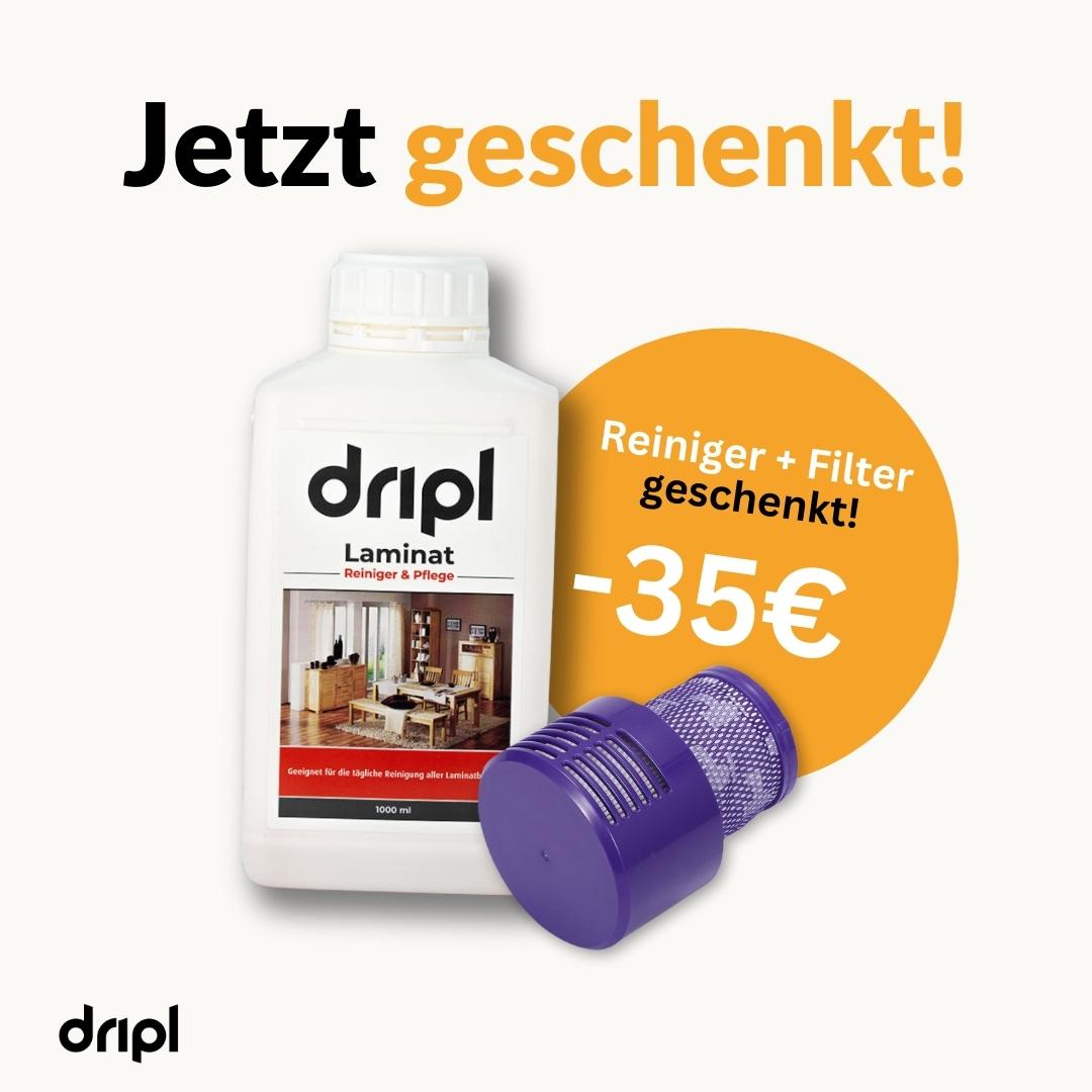 Laminat Reinigungsmittel + Filter für Dyson